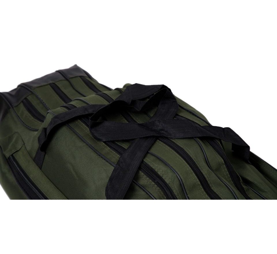 Mikado Obal na pruty tříkomorový zesílený zelený