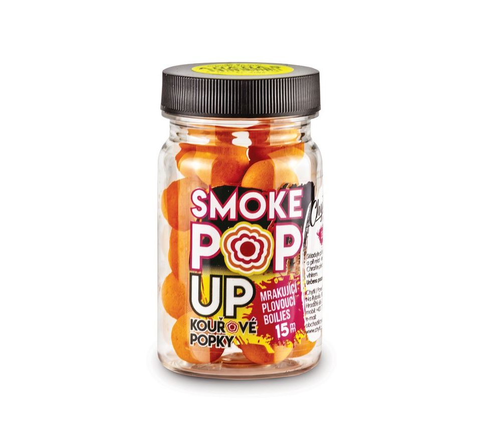 Chytil Plávajúce dymové boilies Smoke Pop-Up 15mm 35g
