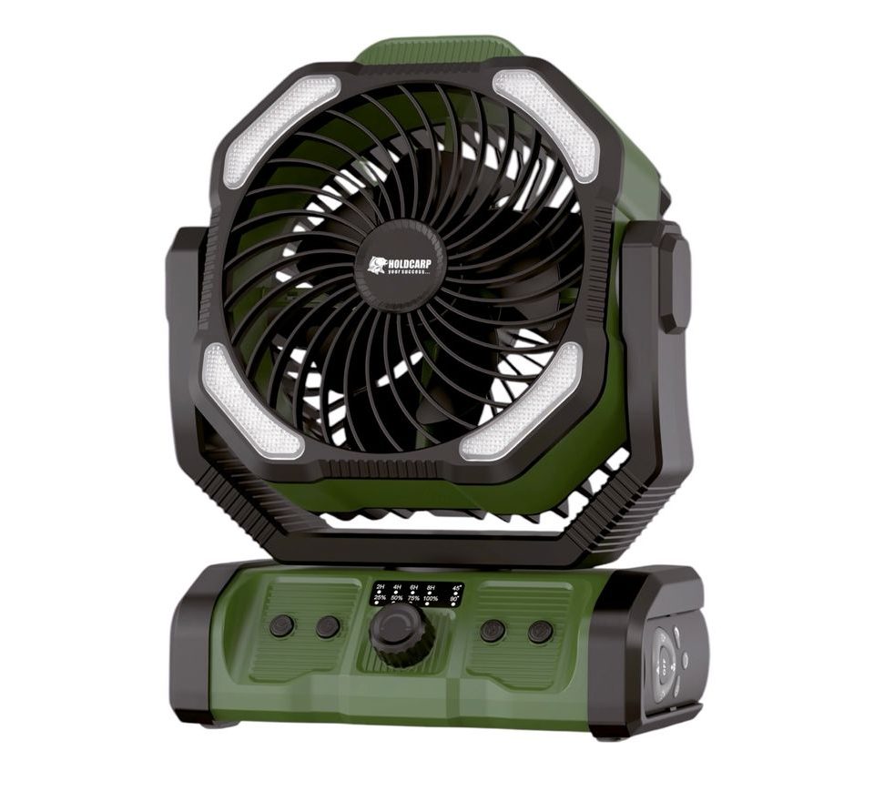 Holdcarp Větrák Rechargeable DoubleMotor Fan