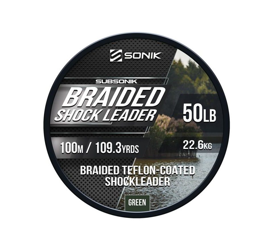 Sonik Šňůrka Braided Shock Leader 50lb 100m