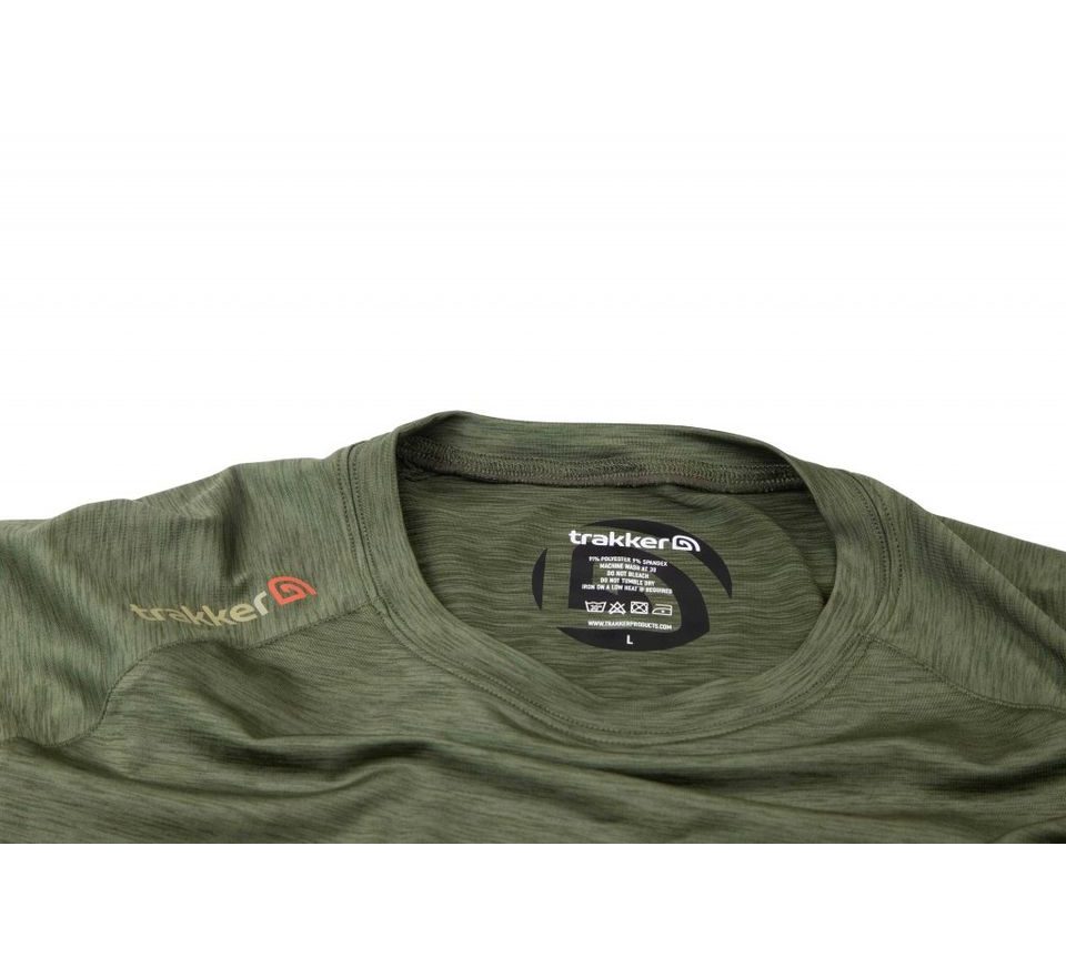 Trakker Tričko Marl Moisture Wicking T-Shirt