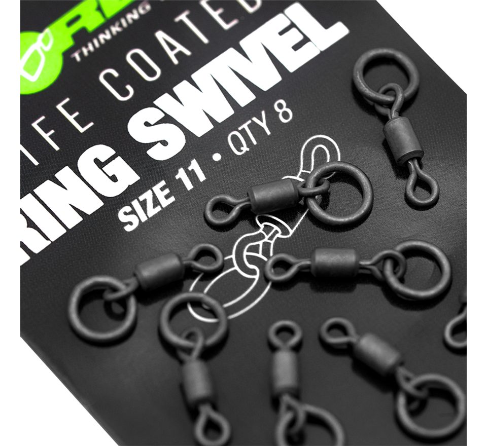 Korda Obratlík s kroužkem PTFE Ring Swivel 8ks