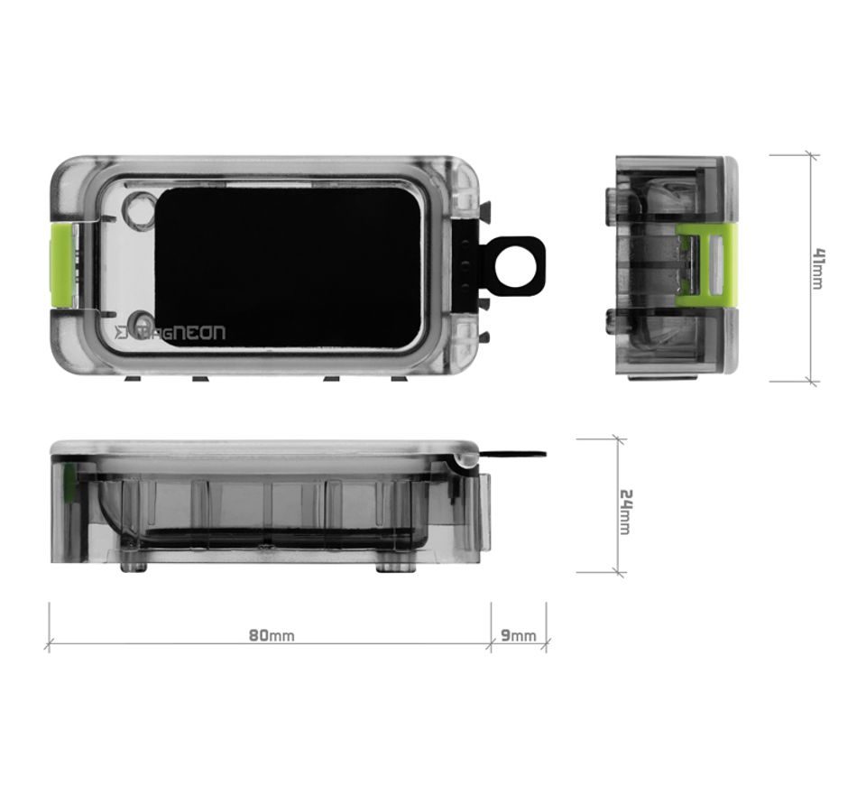 Delphin Krabička MagNeon 3ks