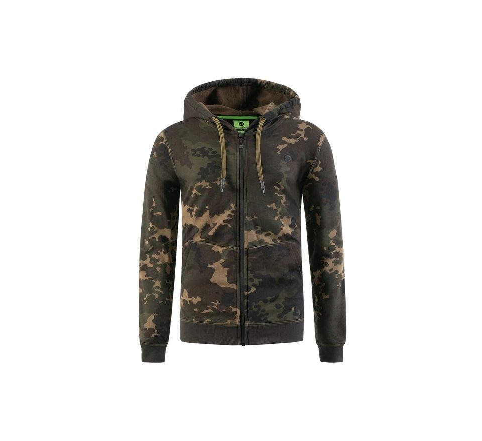 Korda Mikina Zip Hoodie Dark Kamo