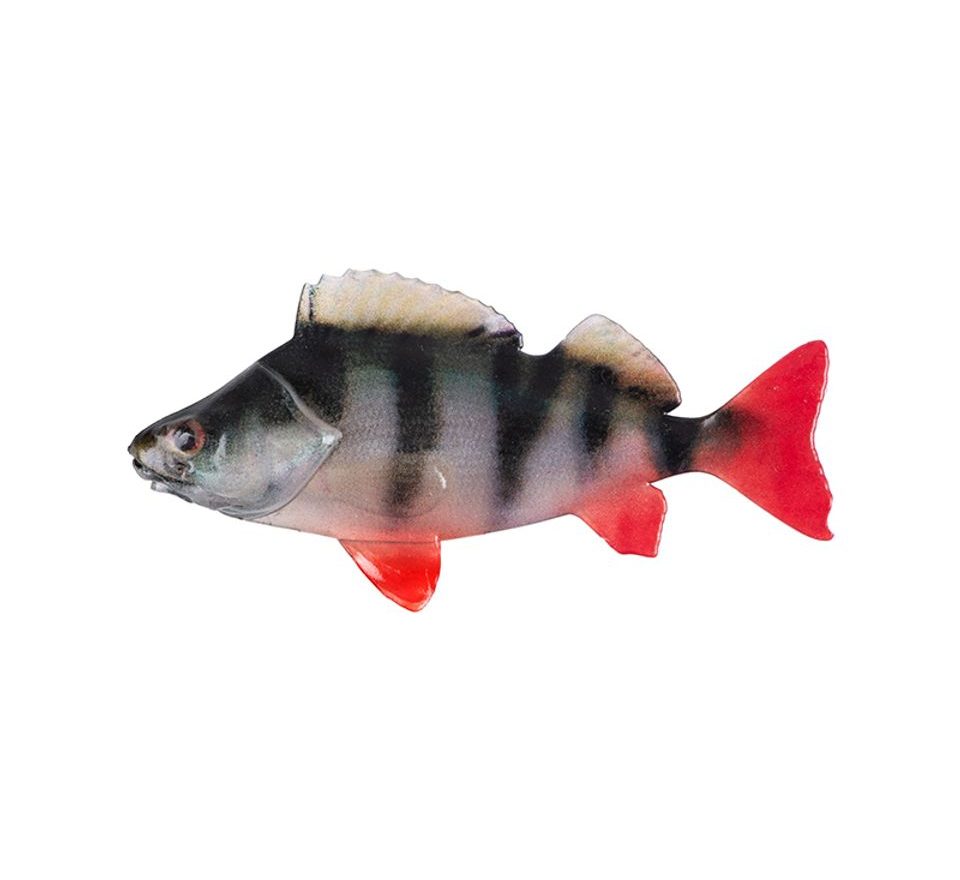 Fox Rage Gumová Nástraha Ultra Natural Perch Fillet 4ks