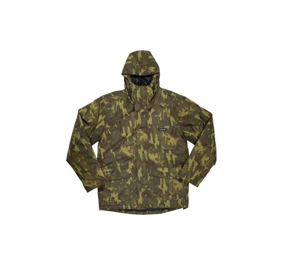 Sonik Bunda Heavy Weight Padded Jacket Camo XXL