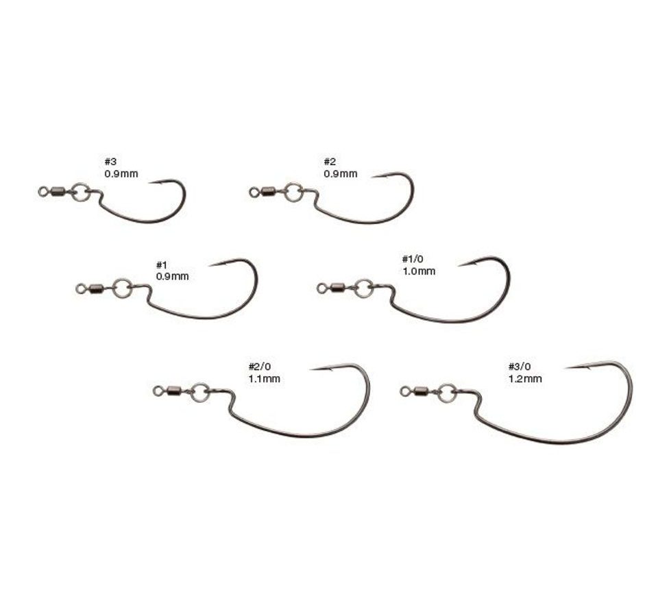 Nogales Háčky Hooking Master Ring Offset 4ks