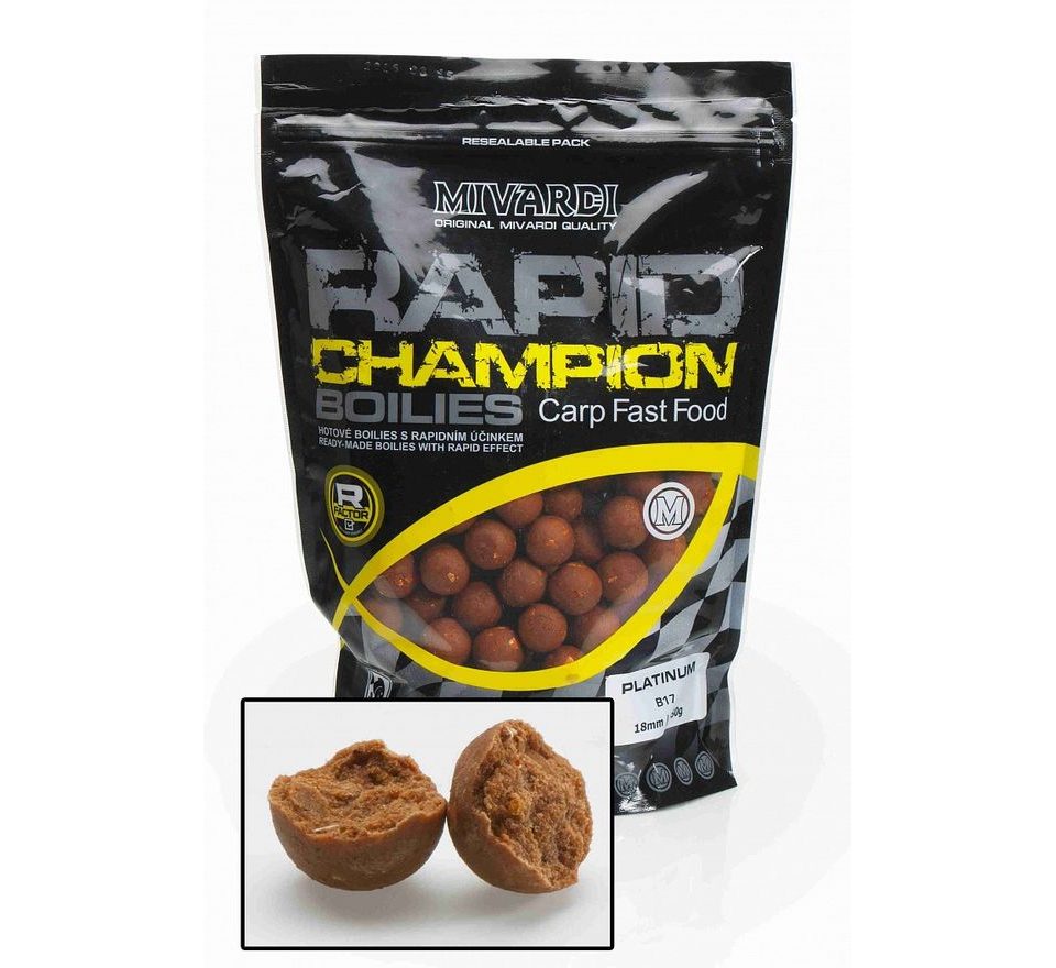 Mivardi Boilies Rapid Champion Platinum B17