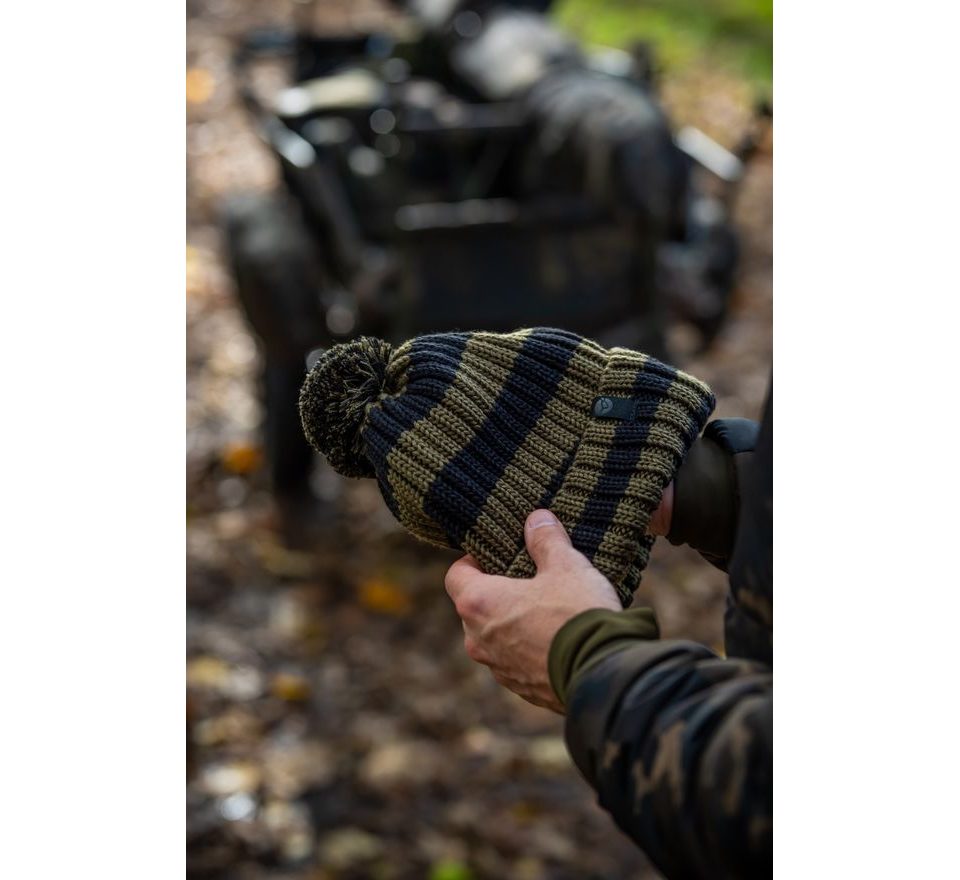 Korda Zimná čiapka Nanny Pat Hat Tmavo Olivová