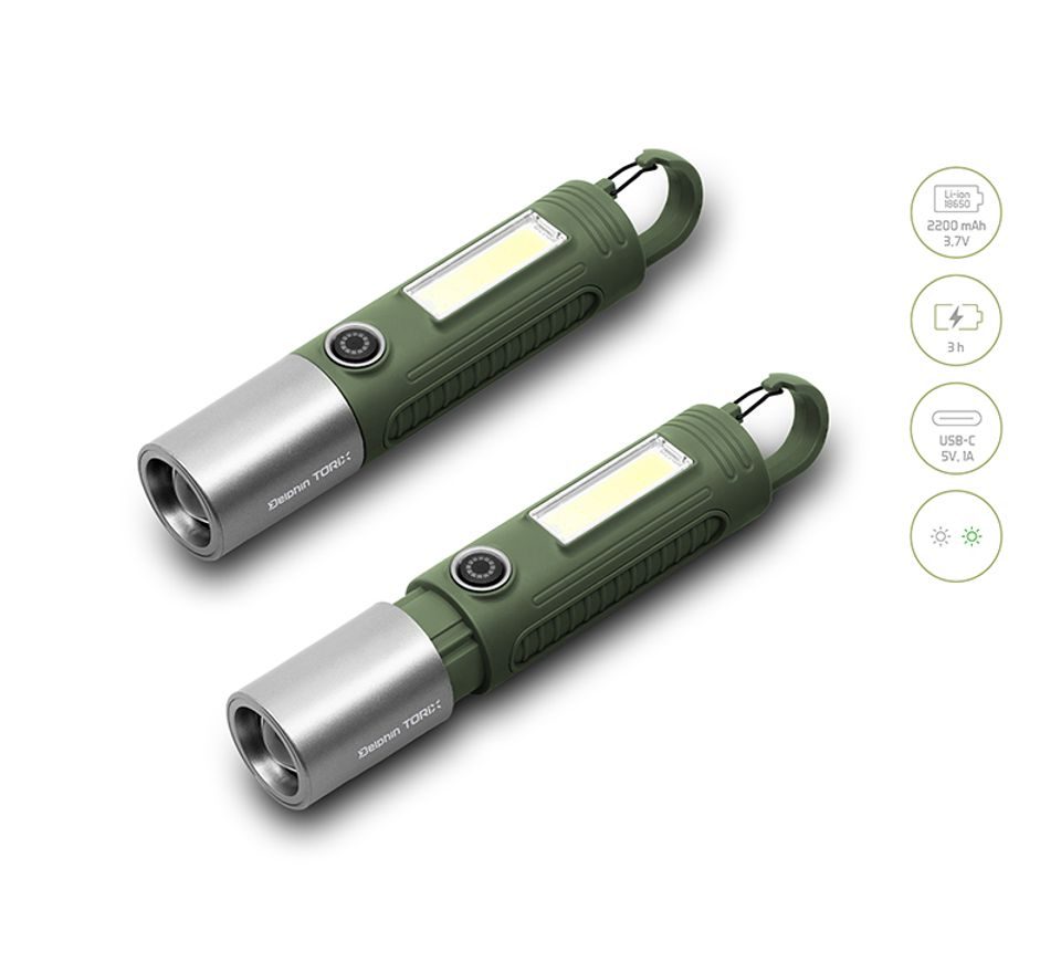 Delphin Kempingové svítidlo Torix