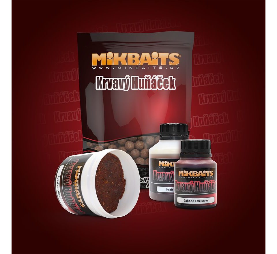 Mikbaits Těsto Krvavý Huňáček 200g