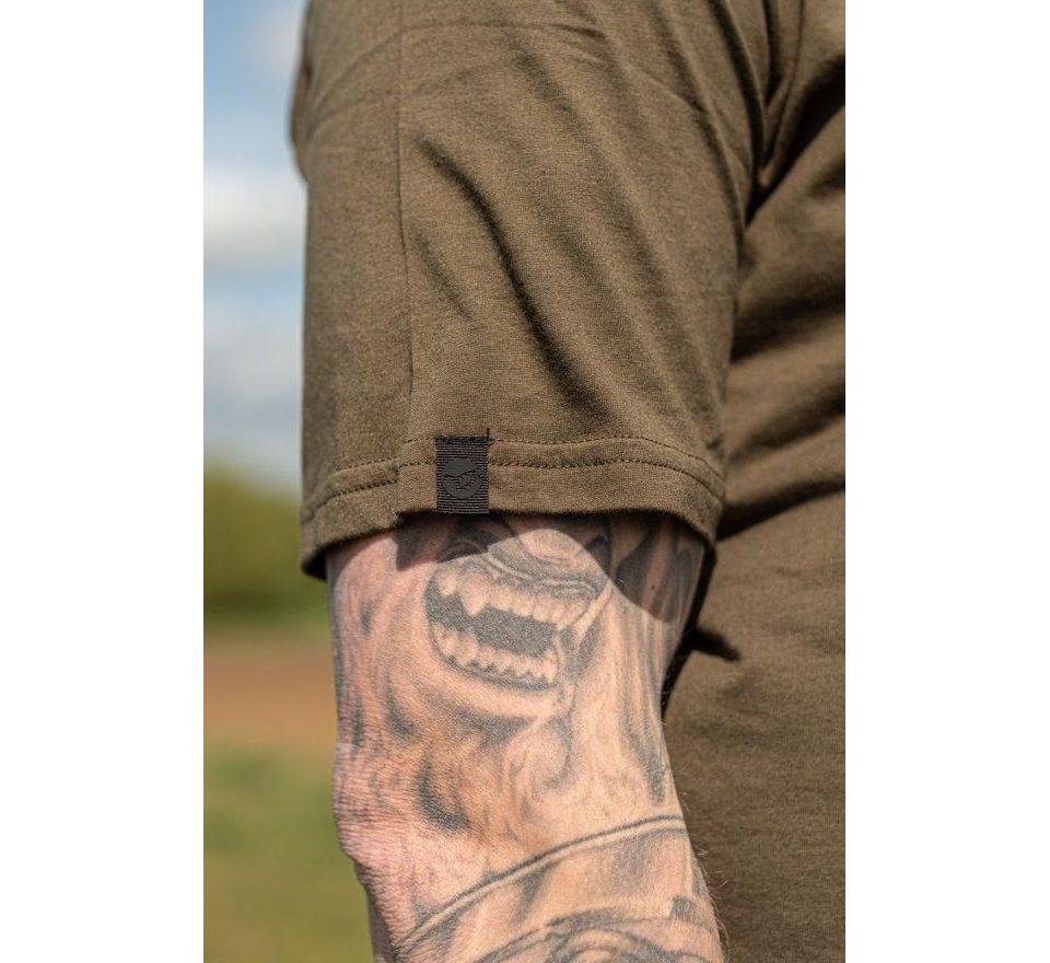 Korda Tričko Compass Tee Dark Olive