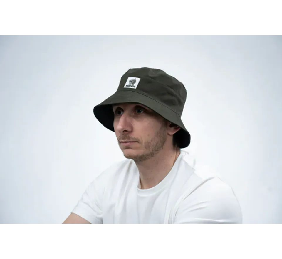 Nash Klobúk Make It Happen Badge Obojstranný Bucket Hat Čierny / Zelený