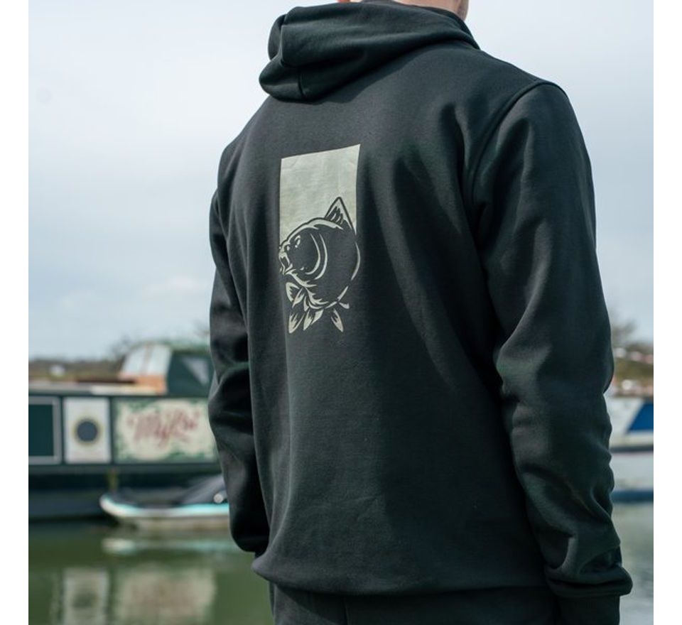 Nash Mikina Make It Happen Hoody Fish Logo Black