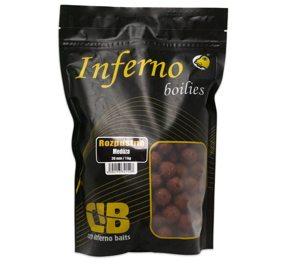 Carp Inferno Rozpustné Boilies Hot Line Medúza