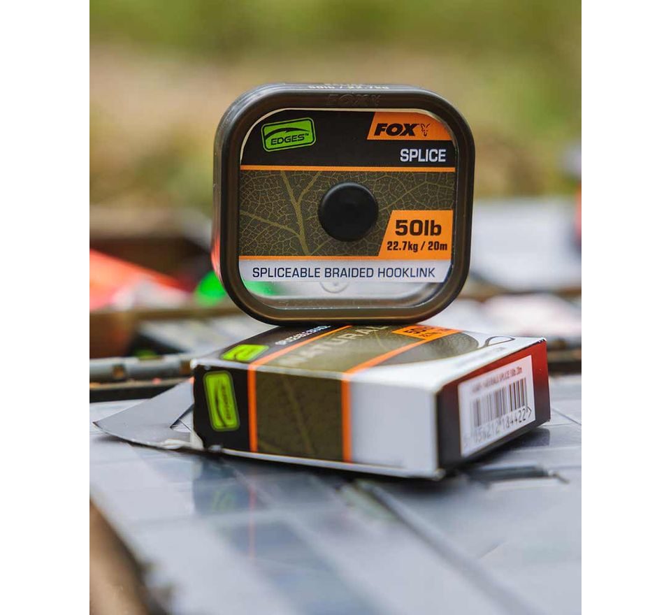 Fox Náväzcová šnúra Edges Naturals Splice Hooklength 50lb 20m
