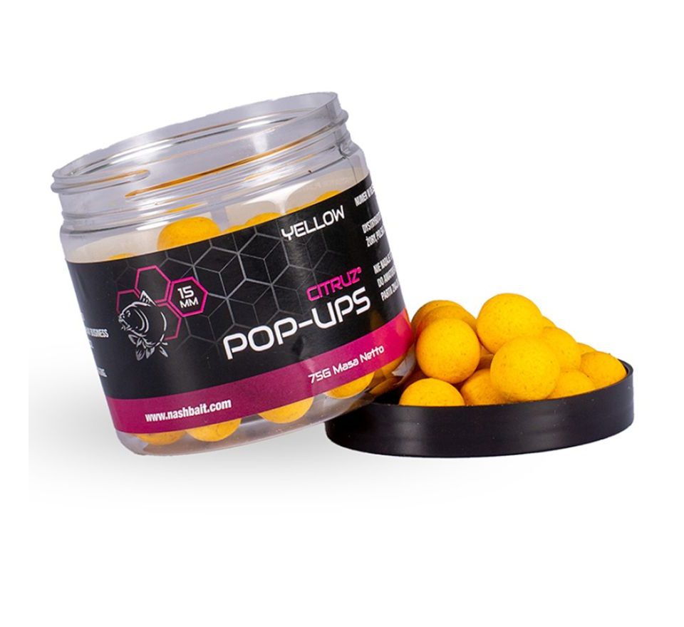 Nash Plovoucí Boilie Citruz Pop Ups 75g