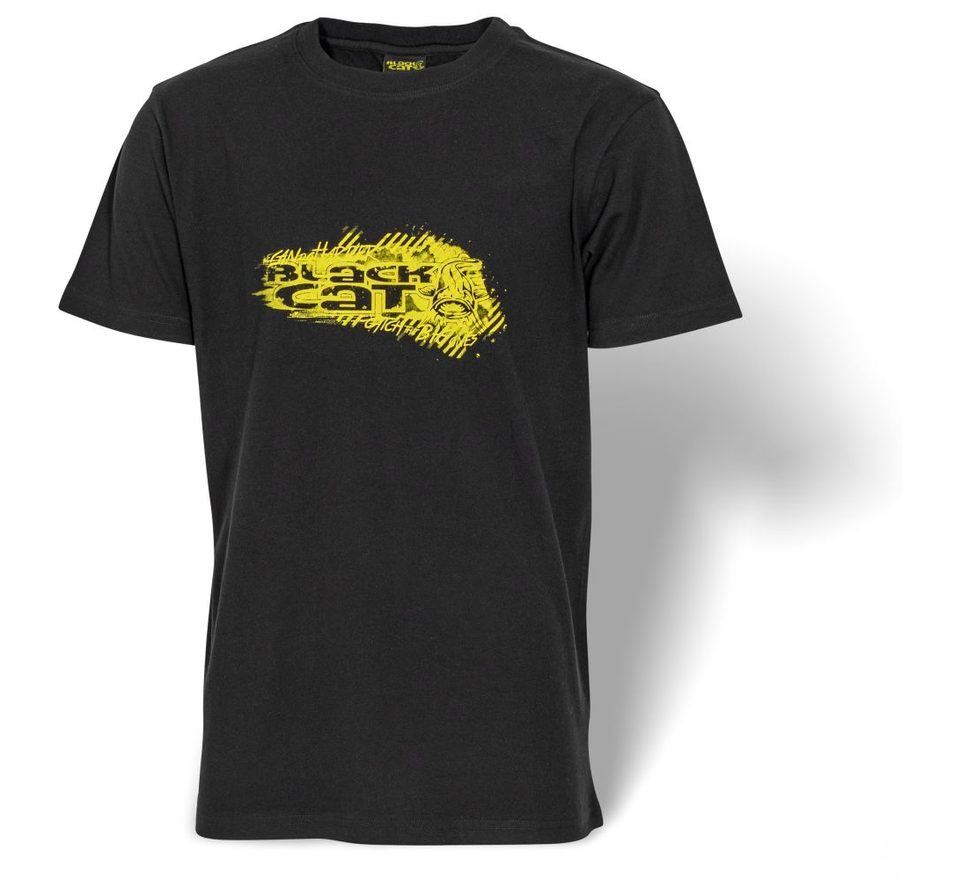 Black Cat Tričko Black Shirt čierne