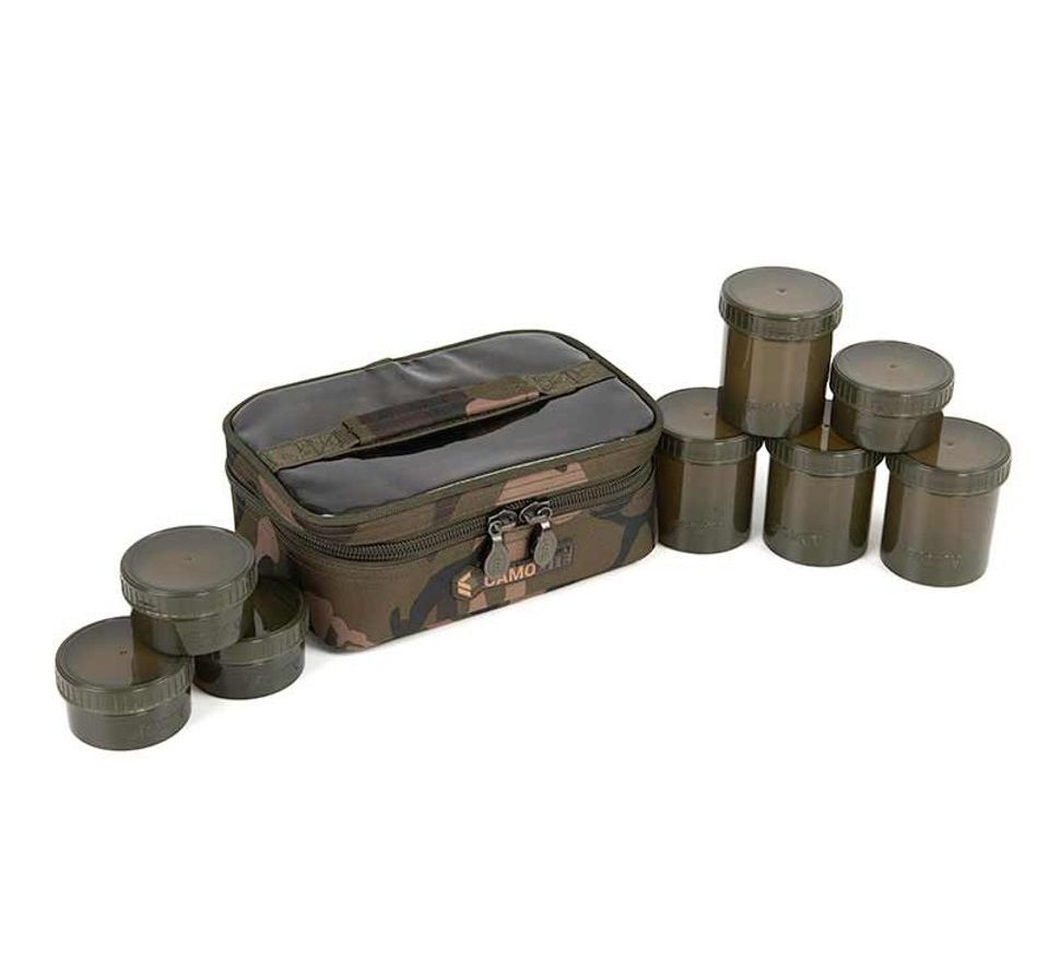 Fox Taška Camolite 8 Pot Hookbait Case