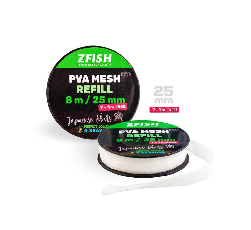 Zfish PVA Náhradní punčocha Pro Refill 7 + 1m Zdarma!