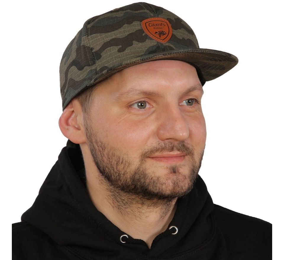 Giants Fishing Kšiltovka Flat Cap Full Camo