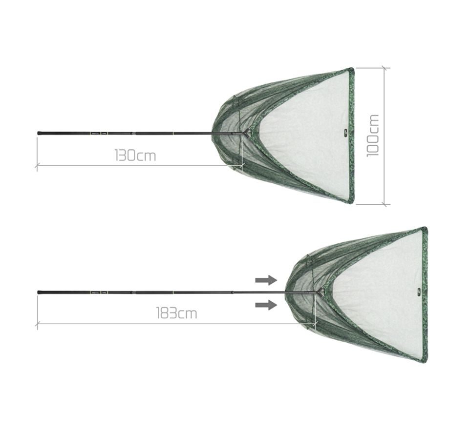 Delphin Podběrák Telefix C2G 100x100cm