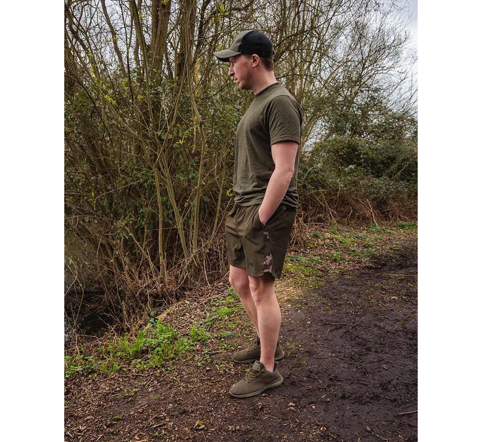 Fox Kúpacie šortky Khaki / Camo LW Swim Shorts