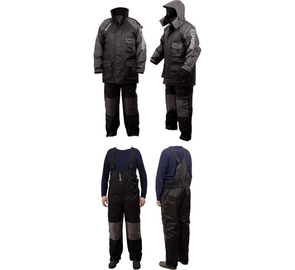 Quantum Dětský Zimní oblek Winter Suit Kids černá/šedá