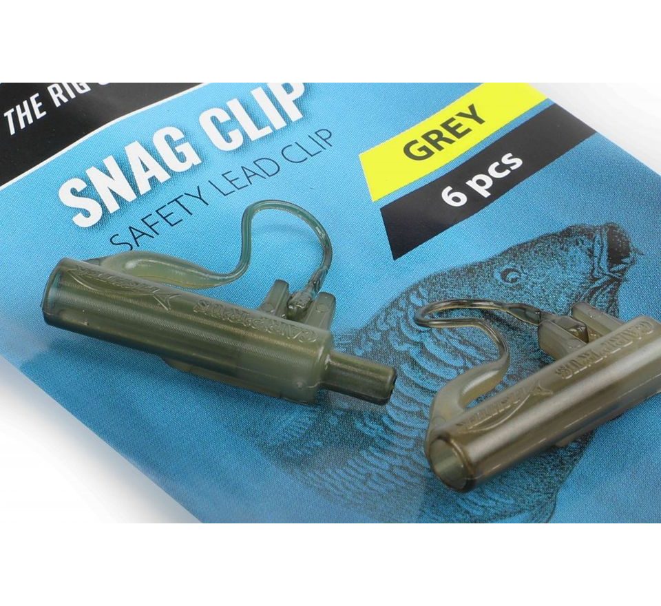 Carp ´R´ Us Závěsky Snag Clip Grey 6ks