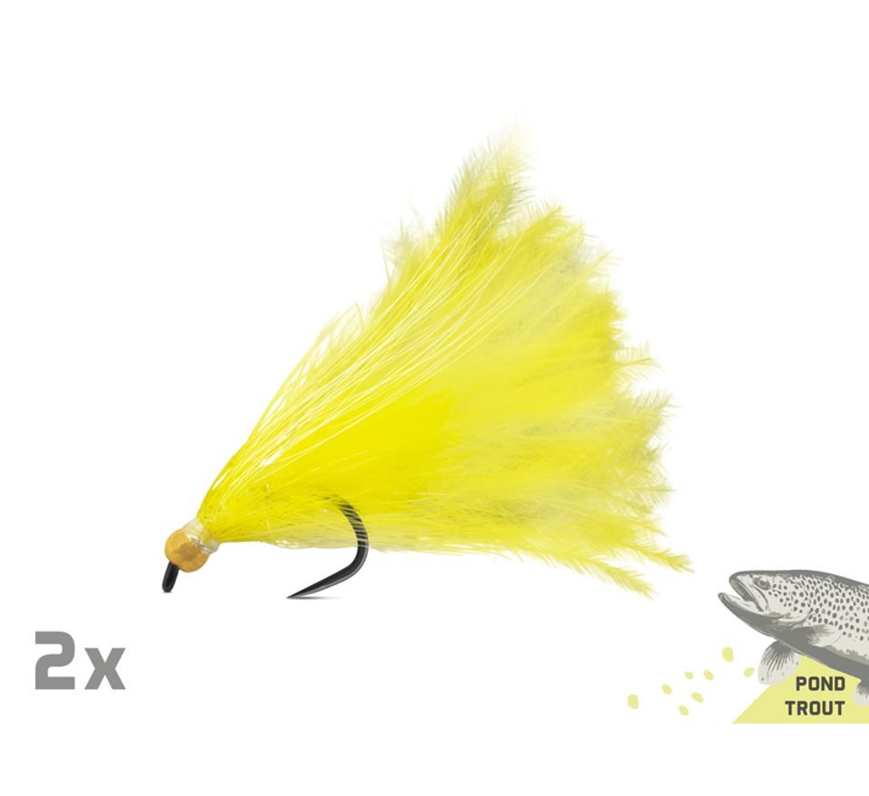 Delphin Sada umělých mušek Fly Pond trout 10ks