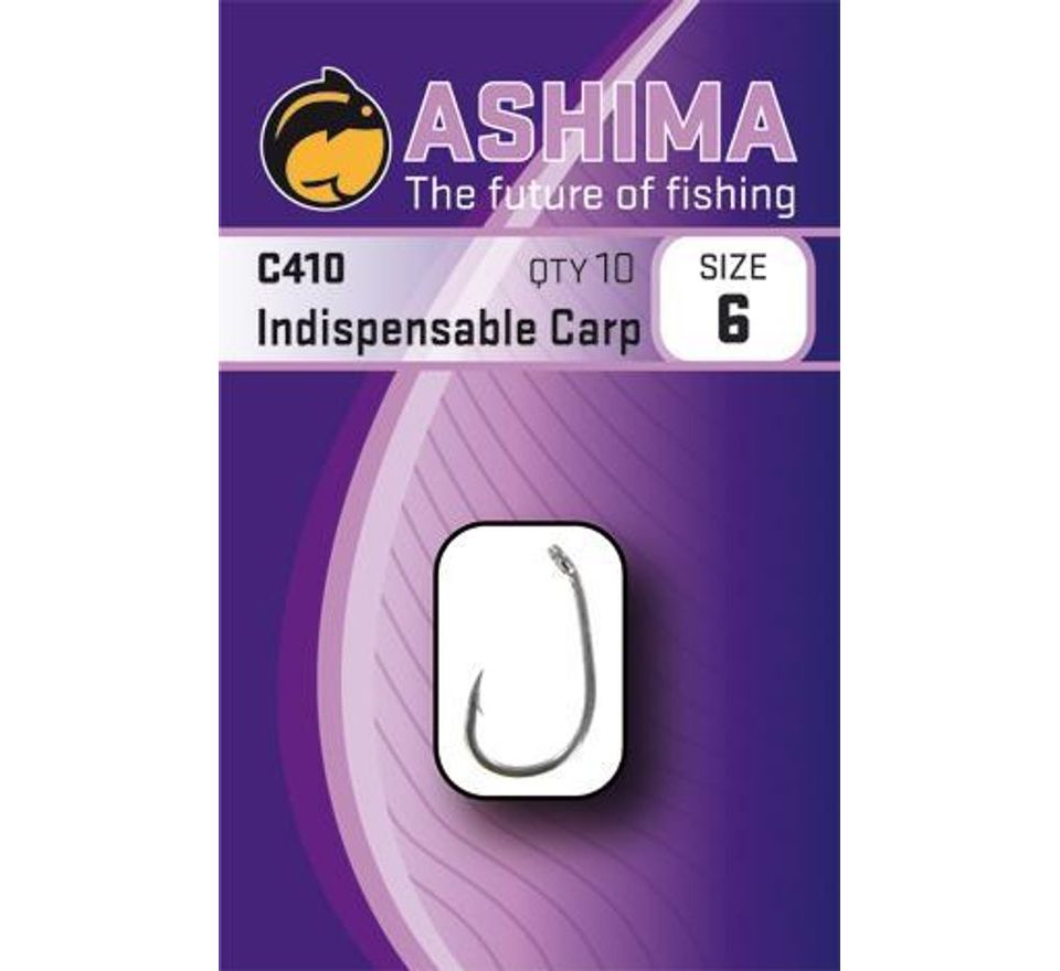 Ashima Háčky C410 Indispensable Carp 10ks