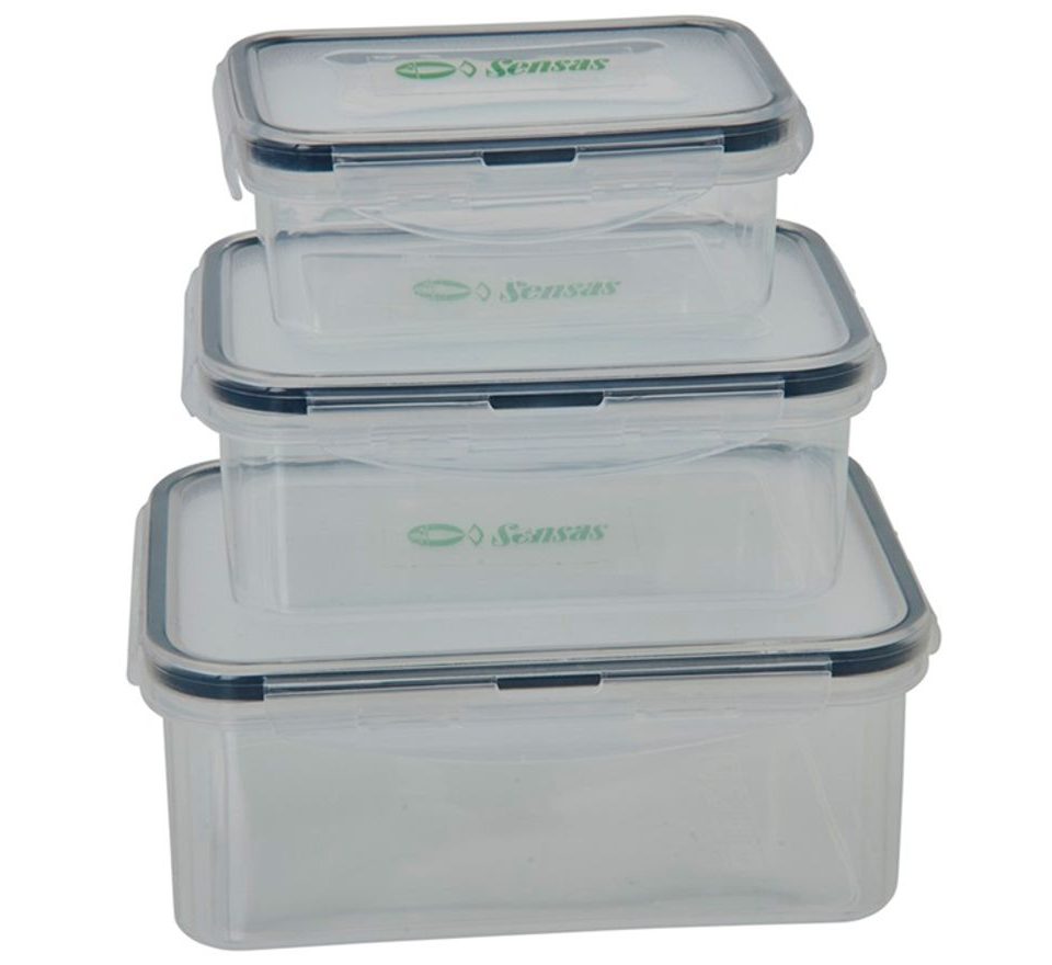 Sensas Krabička Waterproof Box Set 3ks