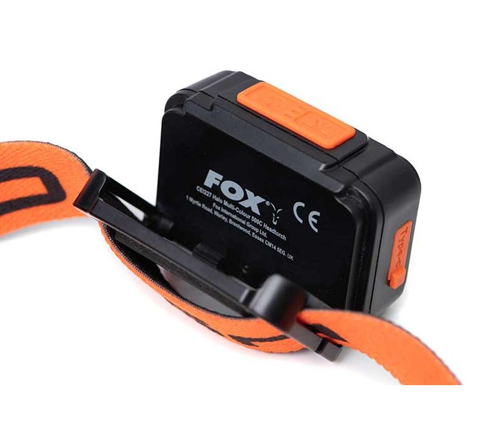 Fox Čelovka Halo Multi-Colour 500C Headtorch