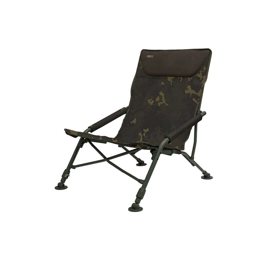 Korda Kreslo Compac Low Chair Dark Kamo