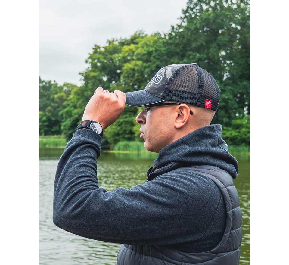 Fox Rage Vyšívaná Camo Trucker Šiltovka