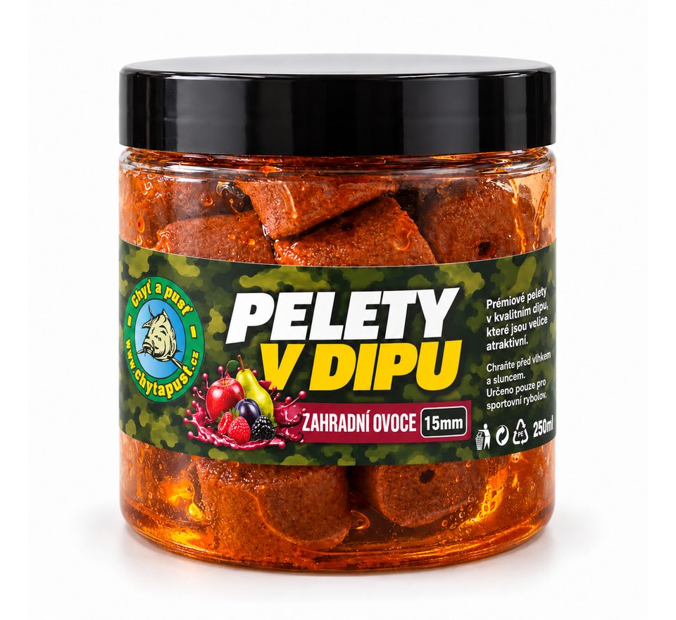 Chyť a pusť Pelety v dipe 200ml