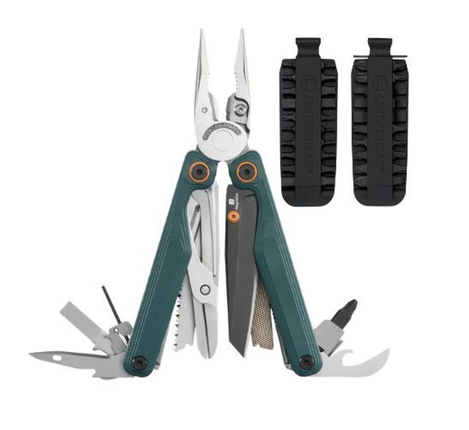 Leatherman Multitool Wave Alpha Bundle - Cascadia + Bitkit black