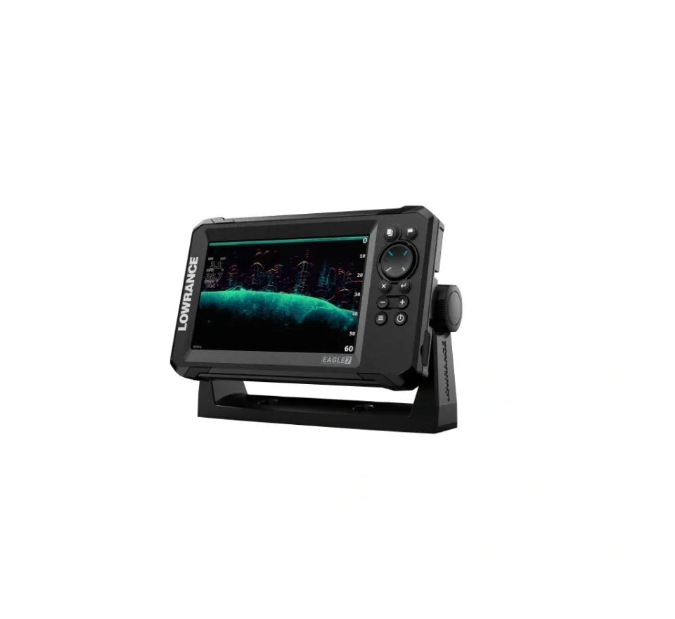 Lowrance Echolot Eagle 7 se sondou Splitshot HD + baterie + nabíječka ZDARMA