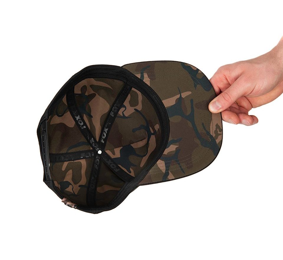 Fox Kšiltovka Black / Camo Snapback cap