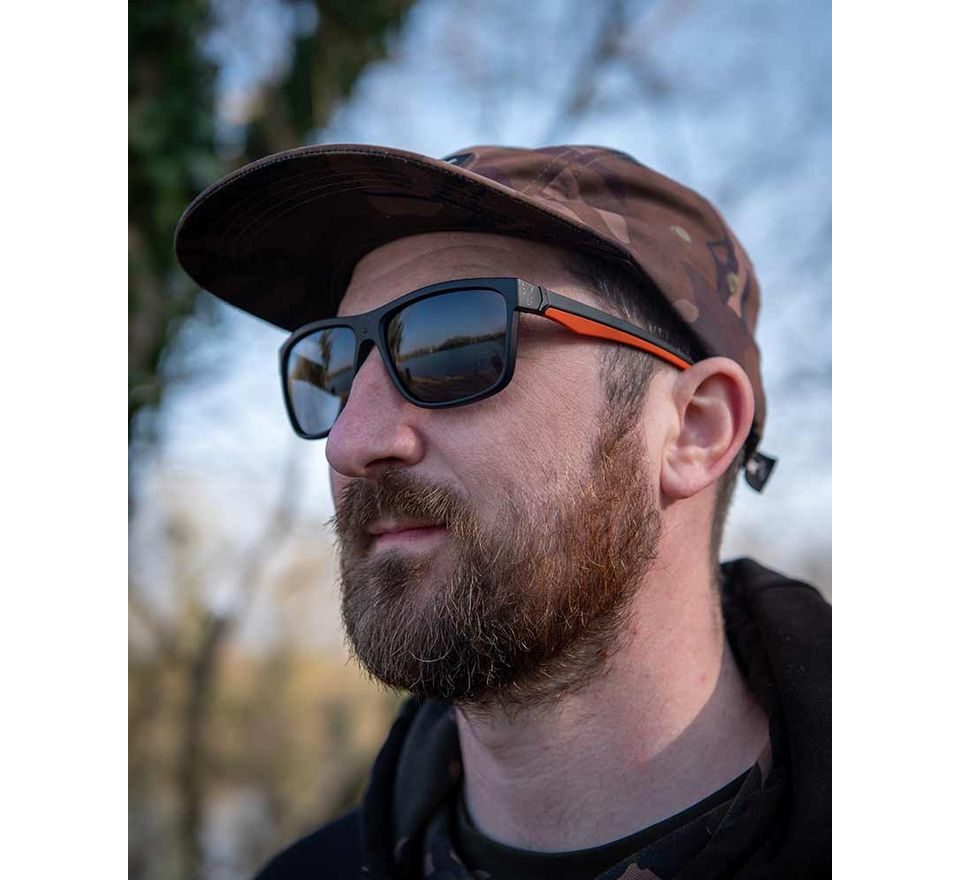 Fox Polarizačné Okuliare Collection Black Orange Shades Brown Lens