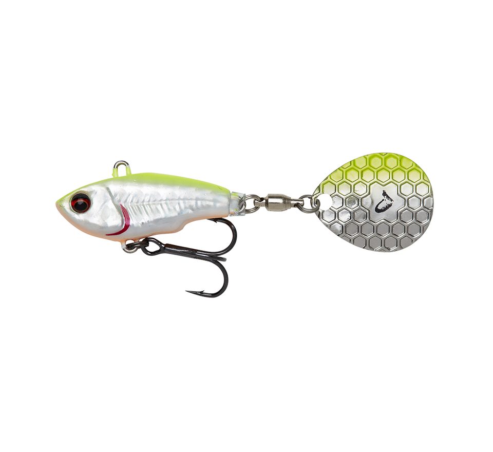 Savage Gear Tail Spinner Fat Tail Spin Sinking Lemon Back Flash