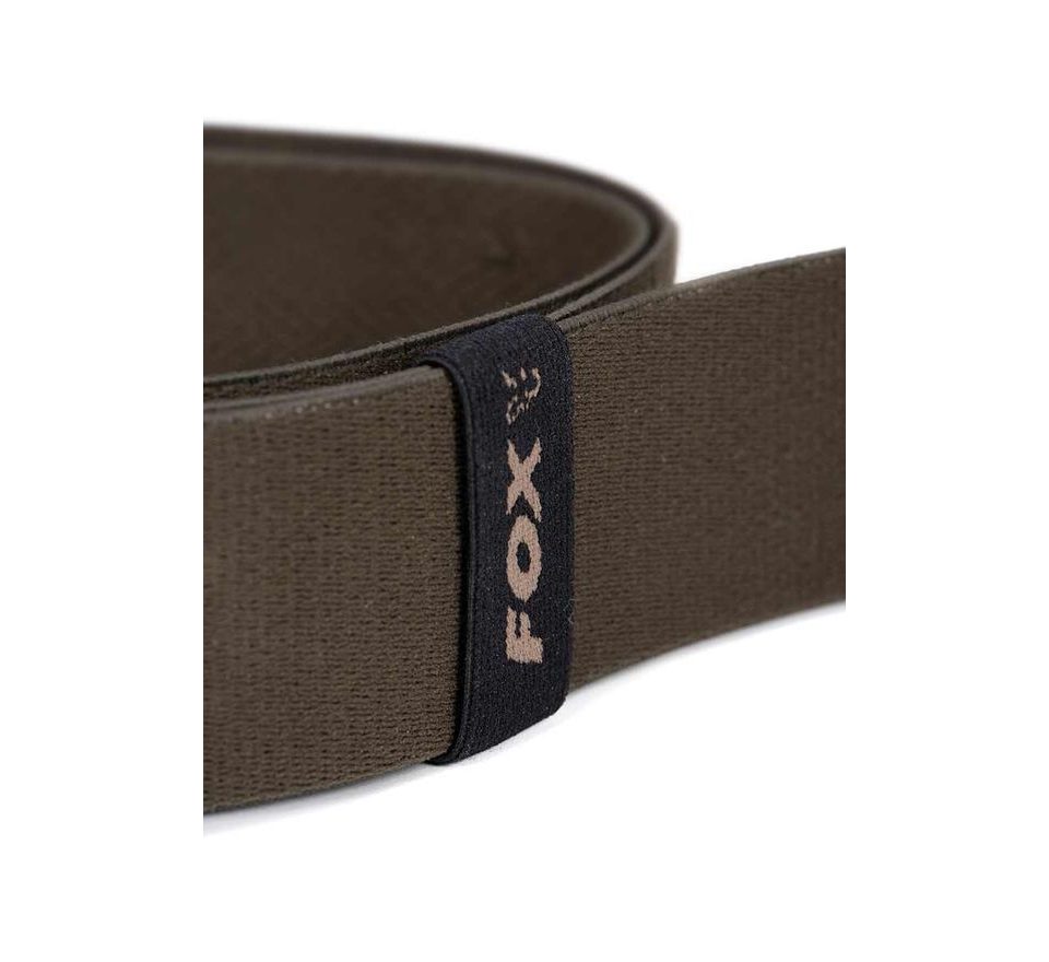 Fox Opasok Elastický Khaki Pásik