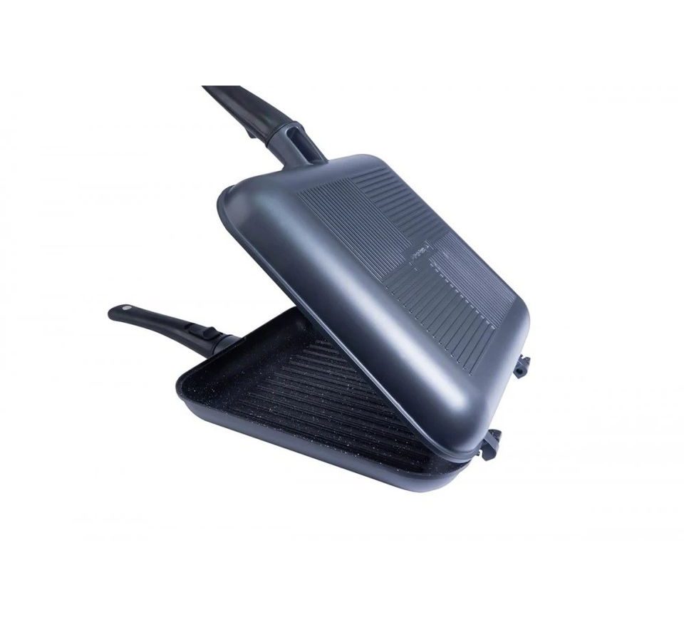 RidgeMonkey Pánev Connect Pan & Griddle XXL Granite Edition