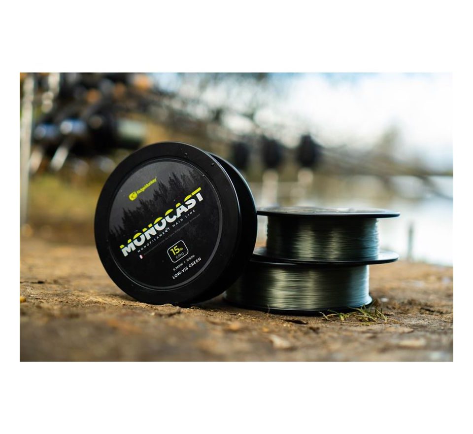 RidgeMonkey Vlasec MonoCast Monofilament 1000m