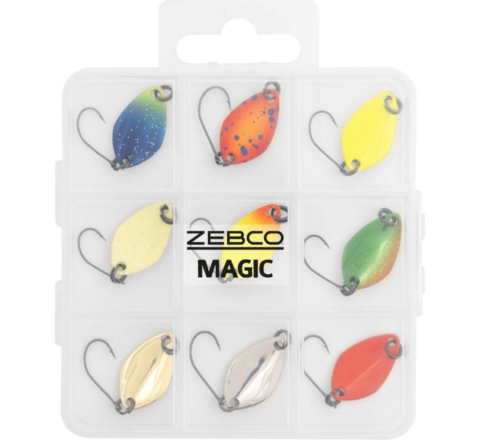 Zebco Plandavka Magic Trout Spoon Set 1,2g/ 2,4g 9ks
