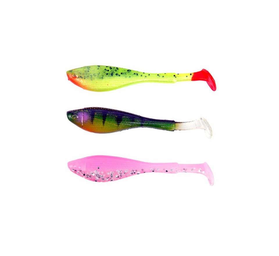 Fox Rage Gumová nástraha Mini Fry UV Mixed colour 7cm 6ks