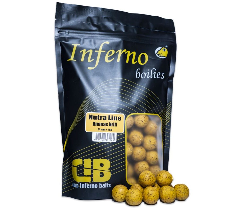 Carp Inferno Boilies Nutra Line Ananas Krill