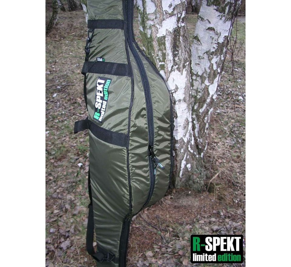 R-Spekt Pouzdro na 2 pruty polstrované khaki Double 11´