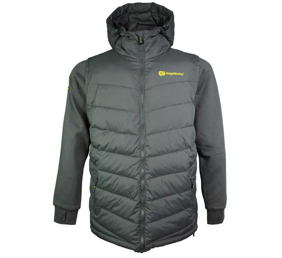 RidgeMonkey Bunda APEarel ThermaPro Hybrid Coat Green