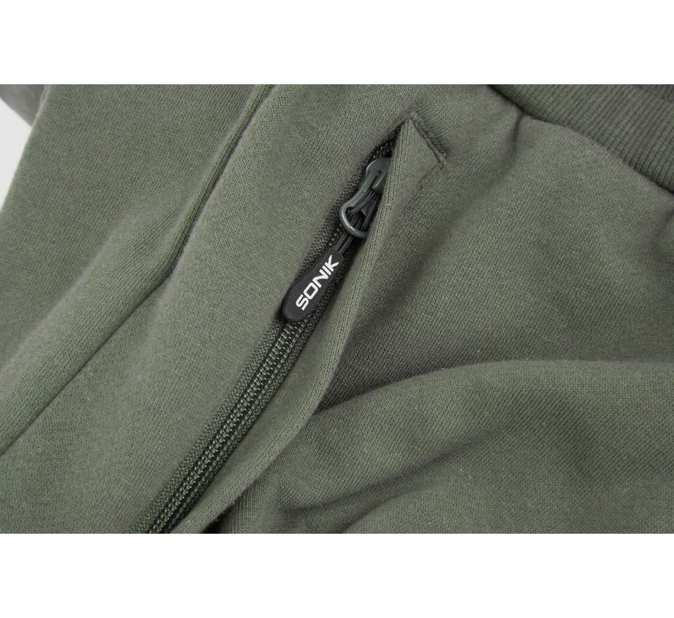 Sonik Tepláky Jogger Green